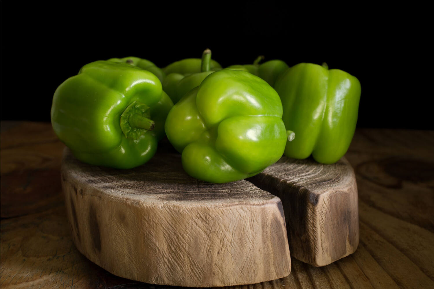 Paprika groen verpakt 3st stuk 3